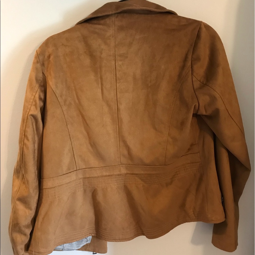 Brown Suede Jacket Never Worn - Picture 2 of 2
